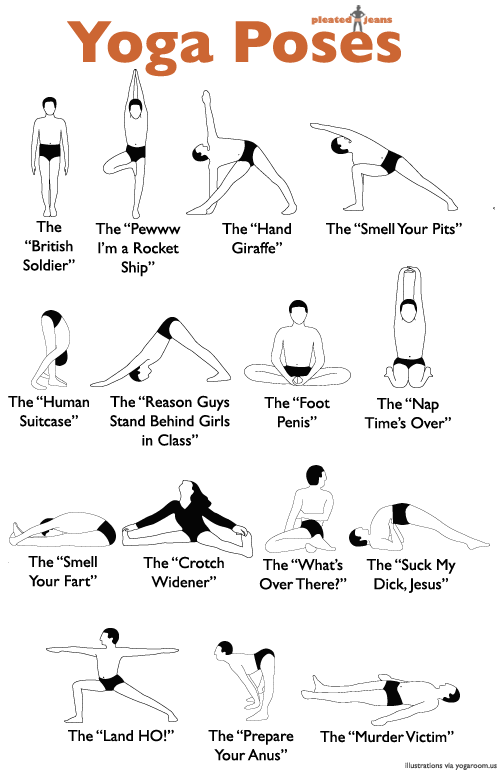 Names for Yoga Poses
