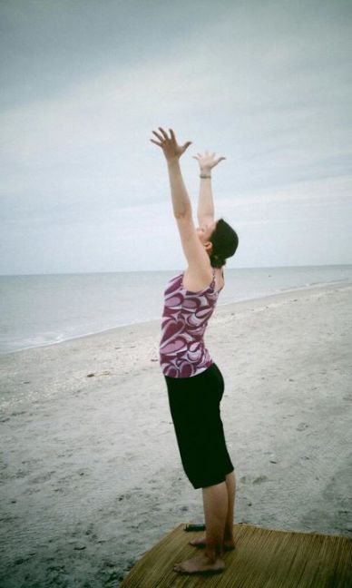 Beach Sun Salutation